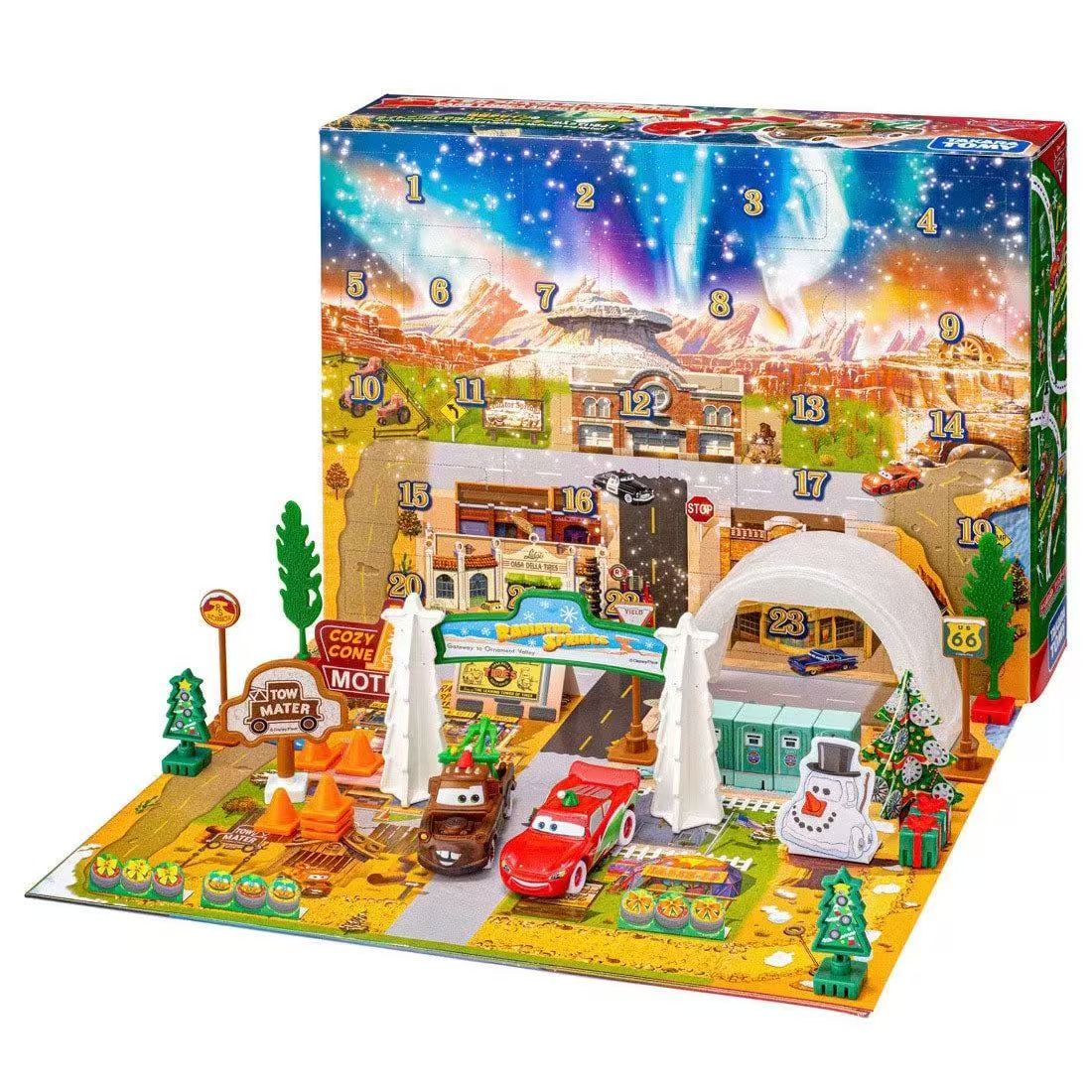 Advent Calendar Gift - Tomica 959595 Pixar Cars Adventskalender-Spielset, 2