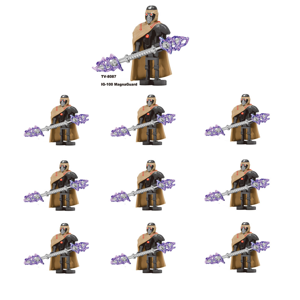 Lego Set Creator - 10 Stück/Set Bausteine Klon-Trooper Kampfdroiden Mini-Actionfiguren