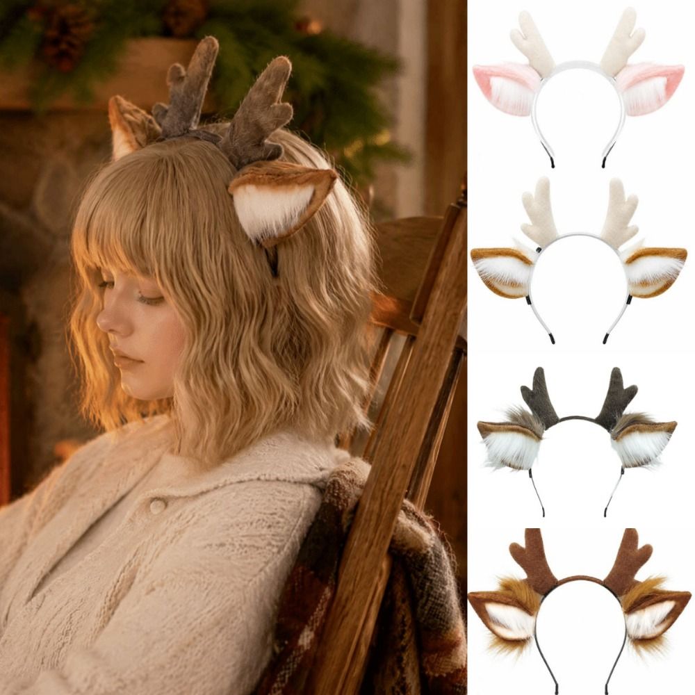 Hirschgeweih-Stirnband Handgef – Reindeer Antlers Headband Bewertung und Preis