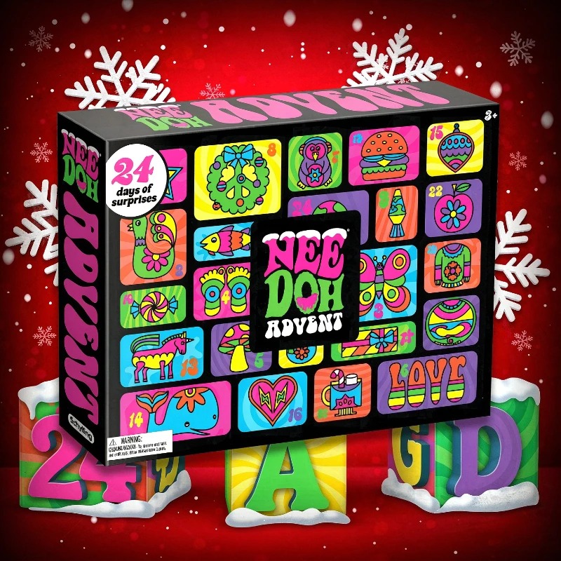 2026 NeeDoh Adventskalender, 3 – Advent Calendar Gift Bewertung und Preis
