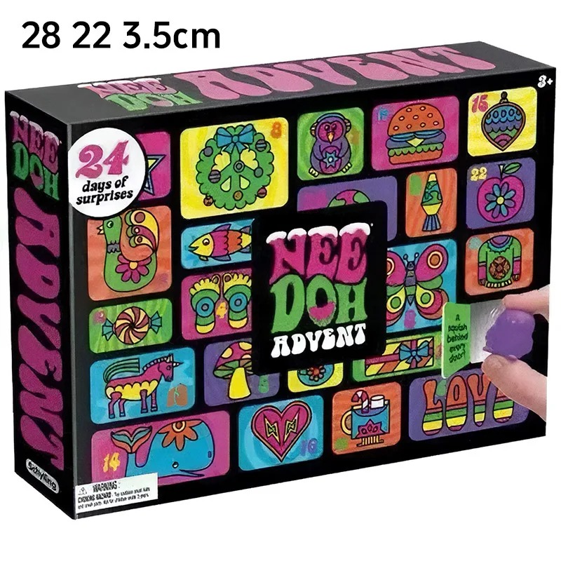 2026 NeeDoh Adventskalender, 3 – Advent Calendar Gift Bewertung und Preis