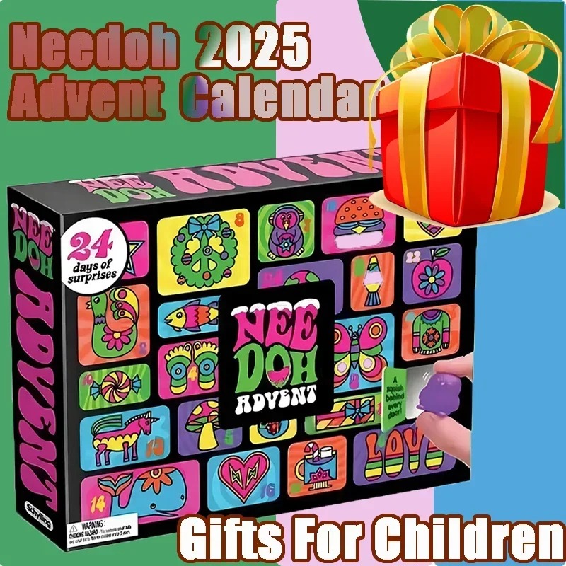 2026 NeeDoh Adventskalender, 3 – Advent Calendar Gift Bewertung und Preis
